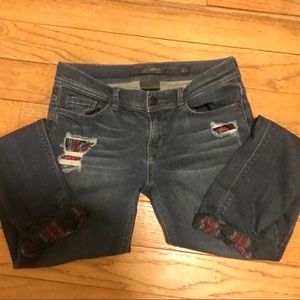 SP Black Label Plaid Lined Jeans